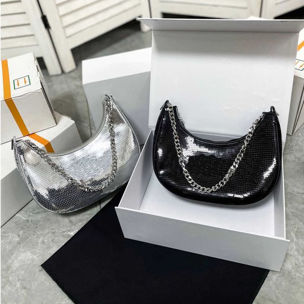 2023designer bags luxury sequin armpit shoulder bag women half moon handbag purse zipper closure removable chain fashion letters dinner wall
2023designer bags luxury sequin armpit shoulder bag women half moon handbag purse zipper closure removable chain fashion letters dinner wall