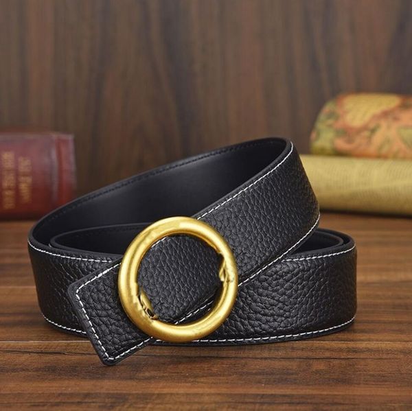 classic letter mens belts genuine leather smooth buckle double-sided waist belt men leisure commerce designers belt retro multi-style waistb, Black;brown
classic letter mens belts genuine leather smooth buckle double-sided waist belt men leisure commerce designers belt retro multi-style waistb, Black;brown