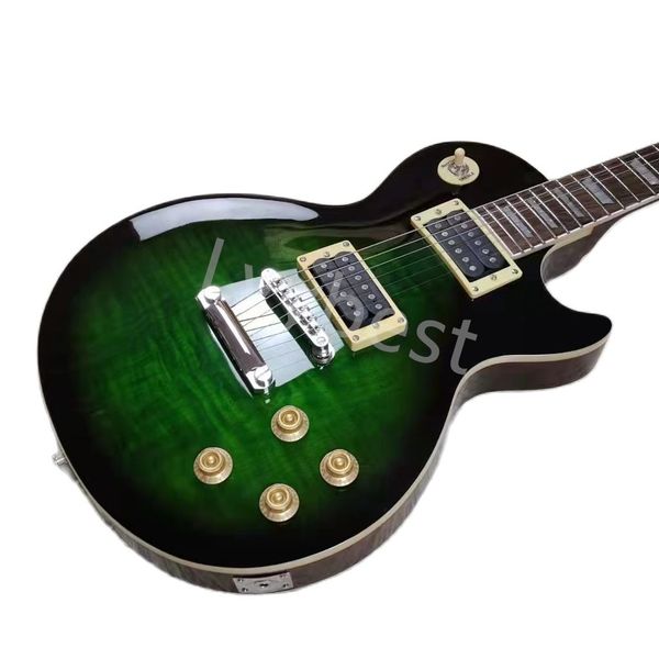 lvyoem 6 string electric guitar finish gloss green delivery gold hardware support customize
lvyoem 6 string electric guitar finish gloss green delivery gold hardware support customize