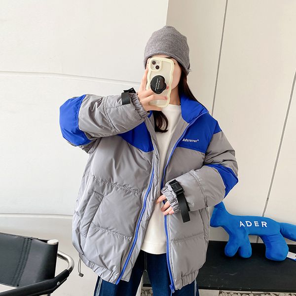ader error women's down jacket for women in winter color contrast stitching fashion brand small number korean version thickened short c, Black
ader error women's down jacket for women in winter color contrast stitching fashion brand small number korean version thickened short c, Black