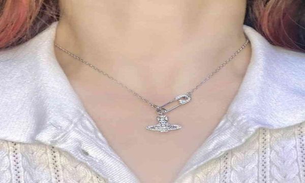 empress dowager vivian full diamond pin chain saturn necklace hollow out giant flash high version small fragrance neck8322883, Silver
empress dowager vivian full diamond pin chain saturn necklace hollow out giant flash high version small fragrance neck8322883, Silver