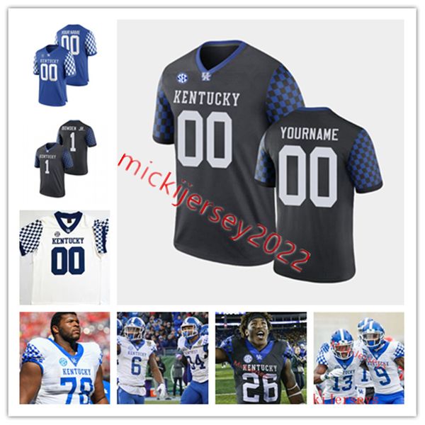 wan'dale kentucky wildcats football jersey robinson josh allen benny snell jr. lynn bowden jr. danny clark yusuf corker josh paschal ke, Black
wan'dale kentucky wildcats football jersey robinson josh allen benny snell jr. lynn bowden jr. danny clark yusuf corker josh paschal ke, Black