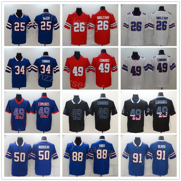 men football 26 devin singletary jersey 25 lesean mccoy 49 tremaine edmunds 88 dawson knox 34 thurman thomas 91 ed oliver 50 gregory roussea, Black;red
men football 26 devin singletary jersey 25 lesean mccoy 49 tremaine edmunds 88 dawson knox 34 thurman thomas 91 ed oliver 50 gregory roussea, Black;red
