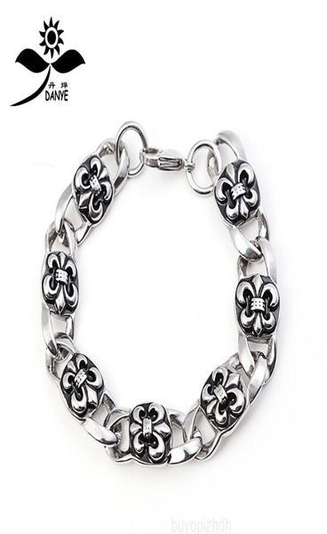2022ch chrome bracelet men039s titanium steel x cross stainless hearts chain brand tvww4104638, Black
2022ch chrome bracelet men039s titanium steel x cross stainless hearts chain brand tvww4104638, Black