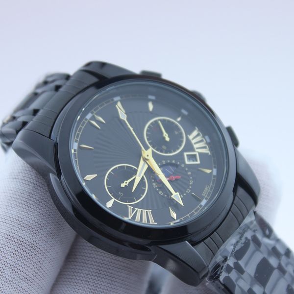 business watch sun moon stars multi-functional automatic mechanical fashion men's watches, Slivery;brown
business watch sun moon stars multi-functional automatic mechanical fashion men's watches, Slivery;brown