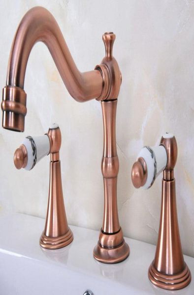 bathroom sink faucets deck mounted 3 holes bath tub mixer tap vintage retro antique red copper brass widespread 2 handles basin fa3433494
bathroom sink faucets deck mounted 3 holes bath tub mixer tap vintage retro antique red copper brass widespread 2 handles basin fa3433494