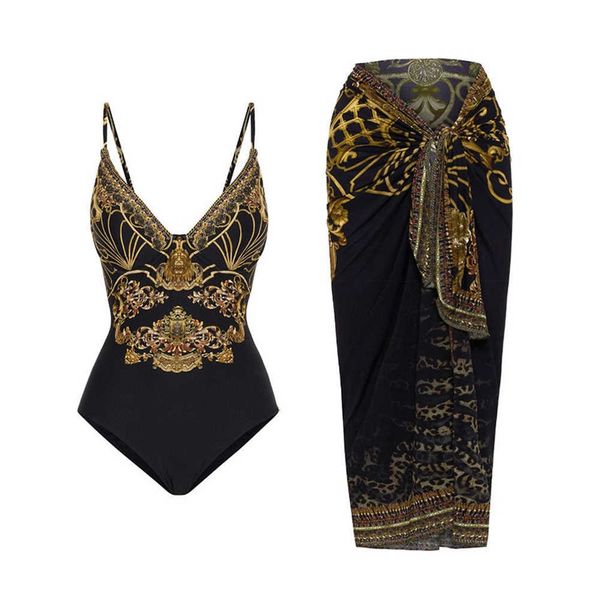 swim wear black gold fashion print floral swimsuit set 2022 luxury shorts bourkini monokini with cover up swimwear girls patchwork t221208
swim wear black gold fashion print floral swimsuit set 2022 luxury shorts bourkini monokini with cover up swimwear girls patchwork t221208