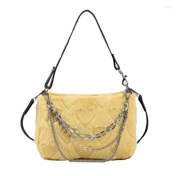 shoulder bags korean plush crossbody women's bag 2022 winter chain ladies tote fashion soft fluffy fur small female handbags
shoulder bags korean plush crossbody women's bag 2022 winter chain ladies tote fashion soft fluffy fur small female handbags