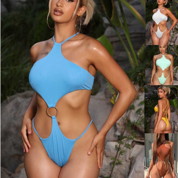 swim wear oeing one-piece suits solid color bikini swimsuit conjoined female stretchy soft fashion print beach push up beachwear mujer t2212
swim wear oeing one-piece suits solid color bikini swimsuit conjoined female stretchy soft fashion print beach push up beachwear mujer t2212