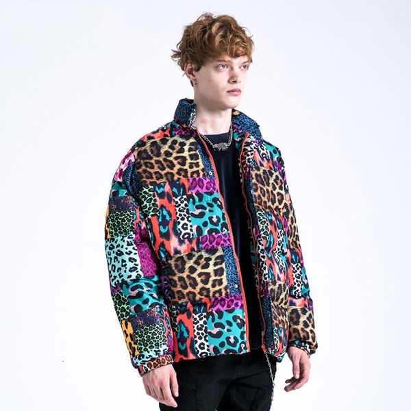 men s down parkas winter hip hop padded parka men leopard print patchwork thick warm jackets streetwear harajuku outerwear oversize cotton c, Black
men s down parkas winter hip hop padded parka men leopard print patchwork thick warm jackets streetwear harajuku outerwear oversize cotton c, Black