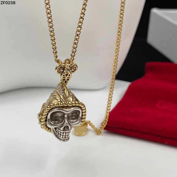 gold silver two-tone skull heads pendant necklace vintage hiphop rock punk skeleton necklaces for men women jewelry jewelry gifts mn1 --04
gold silver two-tone skull heads pendant necklace vintage hiphop rock punk skeleton necklaces for men women jewelry jewelry gifts mn1 --04
