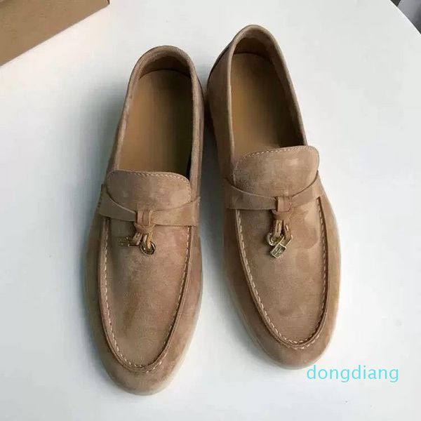 shoes womens loro dress piana cashmere loafers designers classic buckle round toes flat heel leisure comfort four seasons women factory shoe, Black
shoes womens loro dress piana cashmere loafers designers classic buckle round toes flat heel leisure comfort four seasons women factory shoe, Black