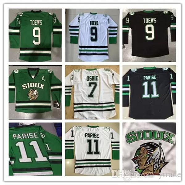 vintage north dakota fighting sioux hockey jerseys 9 jonathan toews 11 zach parise 7 tj oshie university ncaa embroidery stitched jerseys, Black;red
vintage north dakota fighting sioux hockey jerseys 9 jonathan toews 11 zach parise 7 tj oshie university ncaa embroidery stitched jerseys, Black;red