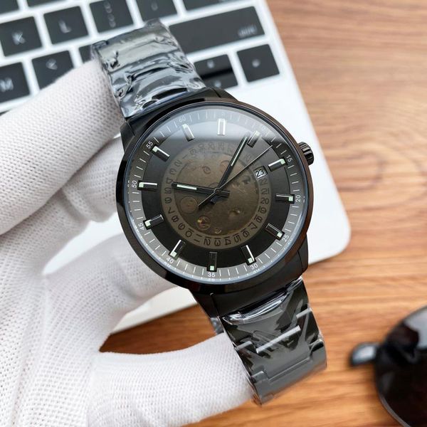 business men's watch mechanical automatic hollow out fine steel luminous calendar leisure watches, Slivery;brown
business men's watch mechanical automatic hollow out fine steel luminous calendar leisure watches, Slivery;brown
