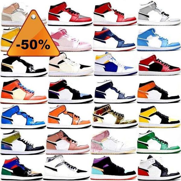 og basketball shoes 1 men women 1s sneakers mid chicago sports banned obsidian turf orange to my first coach lakers sanded purple grey camo, Black
og basketball shoes 1 men women 1s sneakers mid chicago sports banned obsidian turf orange to my first coach lakers sanded purple grey camo, Black