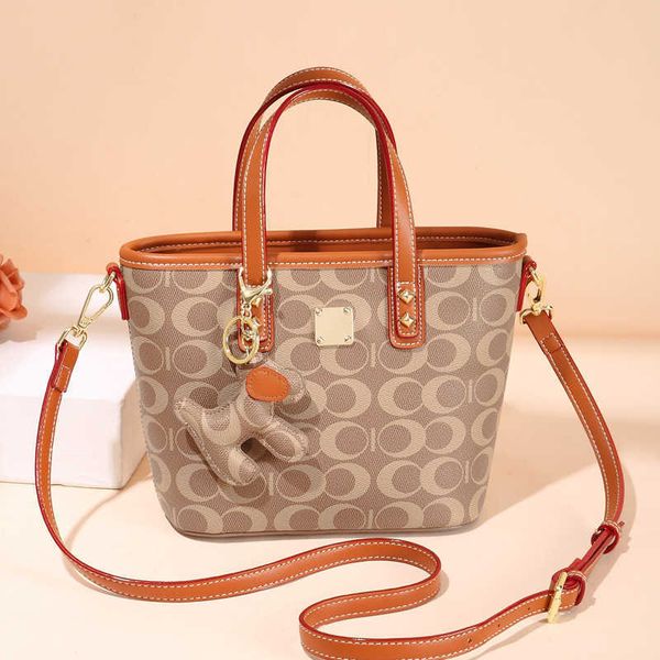2023 trendy brand fashion a woman's bag hong kong counter women's bag tote cabbage basket one shoulder small autumn and winter new