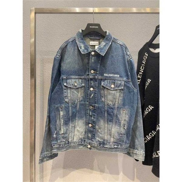 baga designer jacket balenciga mens paris fashion brand bb letter embroidered jeans shirt for men women loose versatile worn jacket, Black;brown
baga designer jacket balenciga mens paris fashion brand bb letter embroidered jeans shirt for men women loose versatile worn jacket, Black;brown