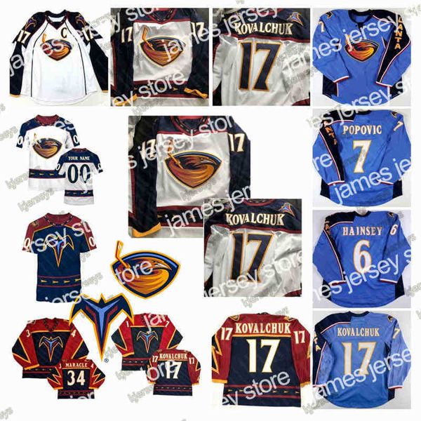 college hockey wears nik1 atlanta thrashers ilya kovalchuk hockey jersey marian hossa dany heatley popovic zach bogosian johan hedberg kari, Black
college hockey wears nik1 atlanta thrashers ilya kovalchuk hockey jersey marian hossa dany heatley popovic zach bogosian johan hedberg kari, Black