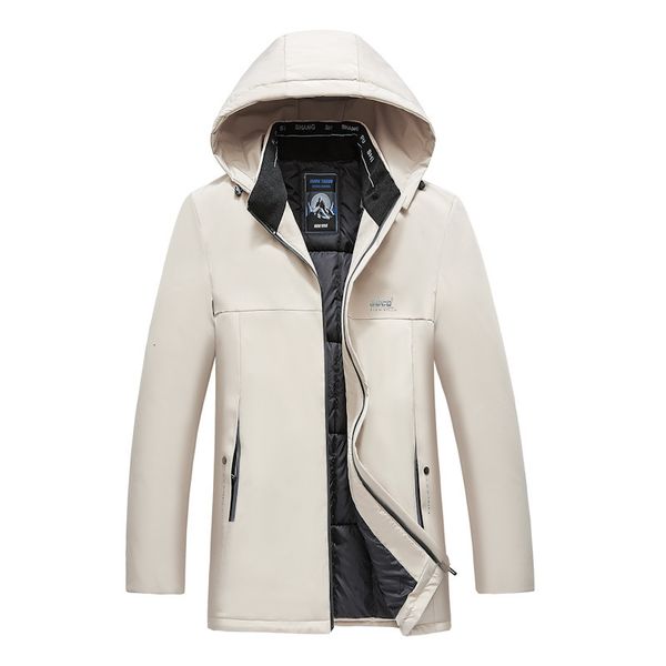 men's down parkas fashion parkas coat long thicken windbreaker hooded warm hight quality autumn winter 221208, Black
men's down parkas fashion parkas coat long thicken windbreaker hooded warm hight quality autumn winter 221208, Black