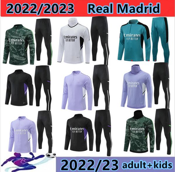 2022-2023 madrids tracksuit set training suit 22/23 benzema vini jr men and kids football jacket chandal futbol survetement size s-2xl 88, Black
2022-2023 madrids tracksuit set training suit 22/23 benzema vini jr men and kids football jacket chandal futbol survetement size s-2xl 88, Black