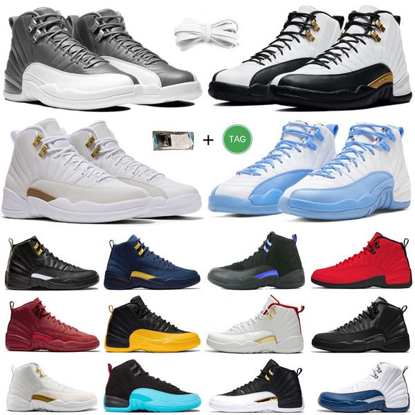 12 12s mens basketball shoes retro stealth university blue hyper royal black taxi bulls michigan wings gym red dark grey royalty stealth men
12 12s mens basketball shoes retro stealth university blue hyper royal black taxi bulls michigan wings gym red dark grey royalty stealth men