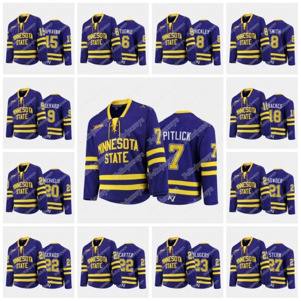 minnesota state mavericks flyers college hockey jersey tyler pitlick casey nelson brett stern ryan carter david backes nathan smith, Black;red
minnesota state mavericks flyers college hockey jersey tyler pitlick casey nelson brett stern ryan carter david backes nathan smith, Black;red