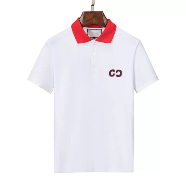 designer men's t-shirt polo shirt brand new cotton embroidery wrinkle proof breathable lapel commercial fashion casual print high end s, White;black
designer men's t-shirt polo shirt brand new cotton embroidery wrinkle proof breathable lapel commercial fashion casual print high end s, White;black