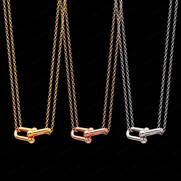 designer necklace 18k gold plated u chain double necklace bracelet fashion luxury earrings women wedding jewelry accessories with box, Silver
designer necklace 18k gold plated u chain double necklace bracelet fashion luxury earrings women wedding jewelry accessories with box, Silver