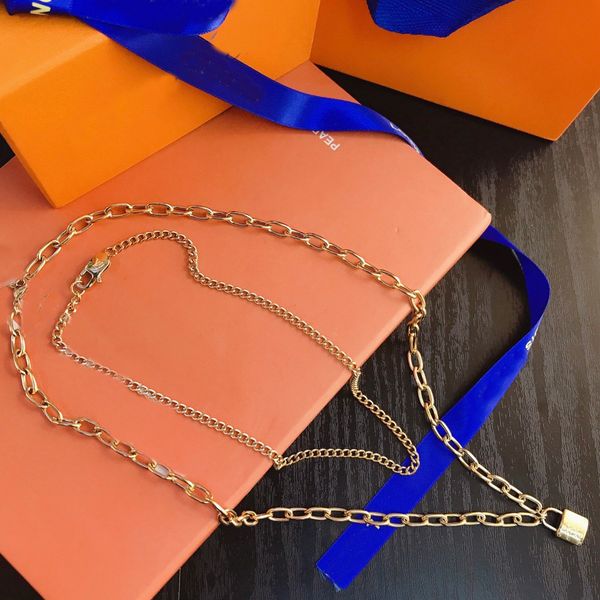 pendant necklaces fashion women luxury designer necklace choker pendant chain 18k gold plated stainless steel letter wedding jewelry accesso, Silver
pendant necklaces fashion women luxury designer necklace choker pendant chain 18k gold plated stainless steel letter wedding jewelry accesso, Silver