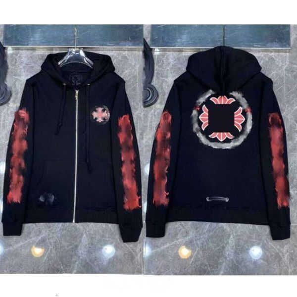 luxury mens classic sweatshirts designer hoodies fashion ch zipper hooded sweater cross flower pullover sanskrit pattern casual g2wt, Black
luxury mens classic sweatshirts designer hoodies fashion ch zipper hooded sweater cross flower pullover sanskrit pattern casual g2wt, Black