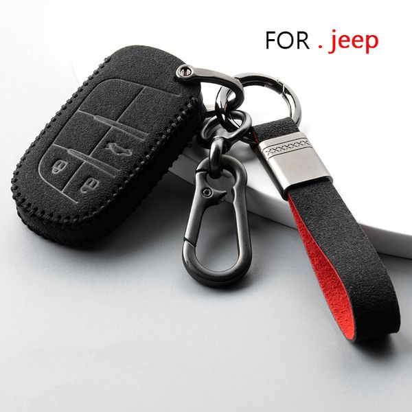 suede leather car remote key case for jeep renegade wrangler rubicon patriot cherokees grand cherokee grand commander metal keys chain
suede leather car remote key case for jeep renegade wrangler rubicon patriot cherokees grand cherokee grand commander metal keys chain