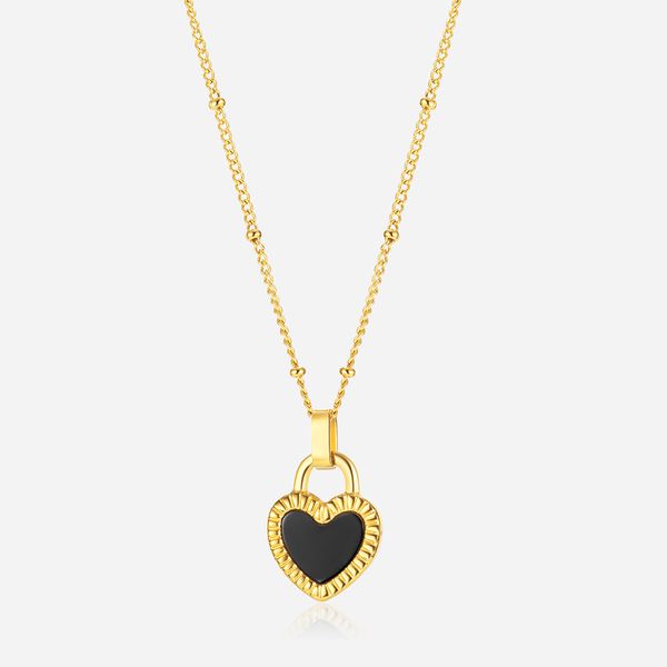 love necklace pendant titanium steel fashion heart shaped pendant jewelry double-sided versatile, Silver
love necklace pendant titanium steel fashion heart shaped pendant jewelry double-sided versatile, Silver