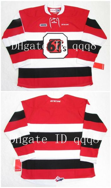ohl ottawa 67 s barber pole jerseys red white custom any name number 100% stitching custom hockey jerseys, Black;red
ohl ottawa 67 s barber pole jerseys red white custom any name number 100% stitching custom hockey jerseys, Black;red