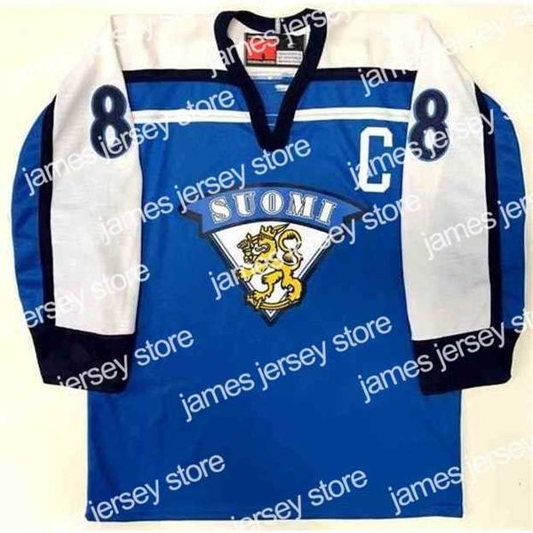 college hockey wears nik1 finland suomi #4 kimmo timonen 8 teemu selanne 27 teppo numminen hockey jersey mens embroidery stitched customize, Black
college hockey wears nik1 finland suomi #4 kimmo timonen 8 teemu selanne 27 teppo numminen hockey jersey mens embroidery stitched customize, Black