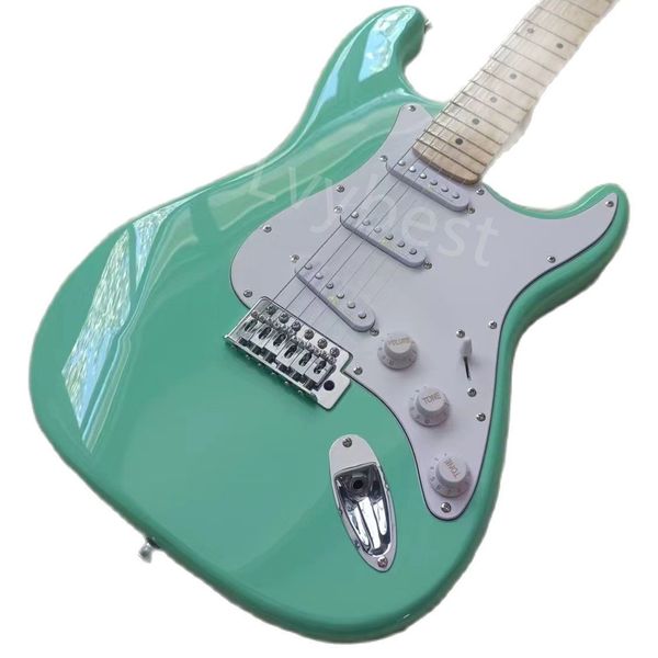 oem string electric guitar finish gloss green sss pickups white pickguard delivery
oem string electric guitar finish gloss green sss pickups white pickguard delivery