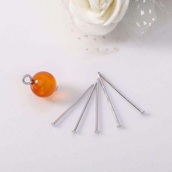20-45mm flat head pins for jewelry making - white gold color, diy jewelry making findings wholesale, Silver
20-45mm flat head pins for jewelry making - white gold color, diy jewelry making findings wholesale, Silver