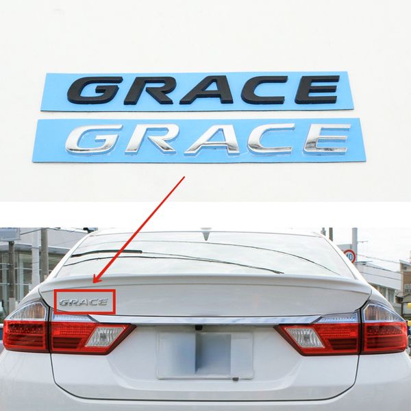car sticker rear trunk grace letter emblem badge logo nameplate decal for honda grace 2014-2020
car sticker rear trunk grace letter emblem badge logo nameplate decal for honda grace 2014-2020