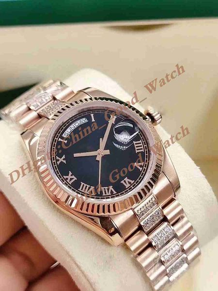 36mm watches for men watch men's rose gold automatic movement steel bracelet diamond strap dial wristmatches sapphire crystal christmas, Slivery;brown
36mm watches for men watch men's rose gold automatic movement steel bracelet diamond strap dial wristmatches sapphire crystal christmas, Slivery;brown