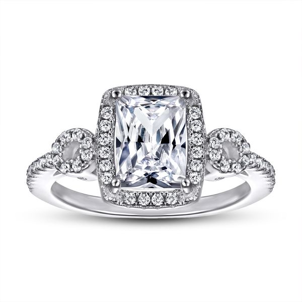 wedding accessories pure silver engagement rings fadeless single square diamond birdal ring proposal ring no fading ladies jewelry tl-072, White
wedding accessories pure silver engagement rings fadeless single square diamond birdal ring proposal ring no fading ladies jewelry tl-072, White
