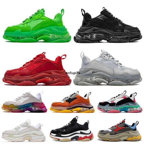 red bottomed christians fashion triple men women caual shoe crytal 17fw vintage tripler sneaker clear sole platform sneaker trainer kua, Black
red bottomed christians fashion triple men women caual shoe crytal 17fw vintage tripler sneaker clear sole platform sneaker trainer kua, Black