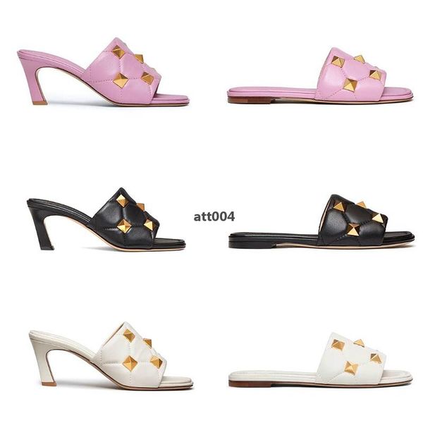 quilted quality slide women sandal high heel valentinolies rivet slides 65mm flat slippers roman stud ladies sheepskin su es xyo, Black
quilted quality slide women sandal high heel valentinolies rivet slides 65mm flat slippers roman stud ladies sheepskin su es xyo, Black