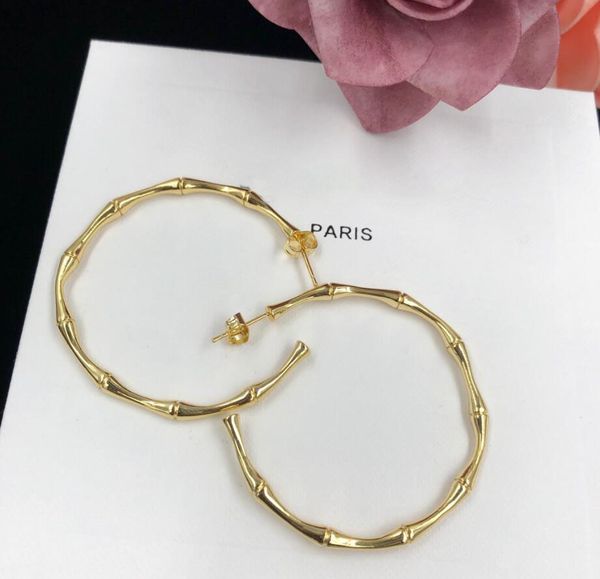 fashion gold big circle hoop dangle earrings studs luxury designer bamboo eardrop earring for women party anniversary wedding jewelry with b, Golden;silver
fashion gold big circle hoop dangle earrings studs luxury designer bamboo eardrop earring for women party anniversary wedding jewelry with b, Golden;silver