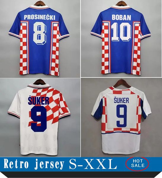1998 2002 suker retro jerseys boban croatia soccer jersey vintage classic prosinecki football shirt soldo stimac tudor mato bajic maillot de, Black;yellow
1998 2002 suker retro jerseys boban croatia soccer jersey vintage classic prosinecki football shirt soldo stimac tudor mato bajic maillot de, Black;yellow