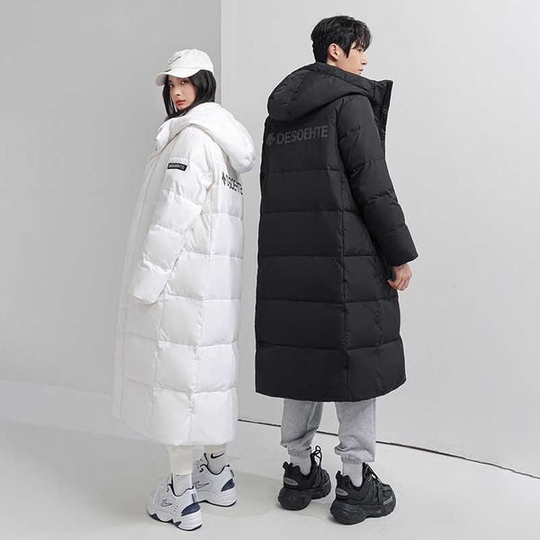 2022 men and women's version thickened long down jacket the same knee length coat of wu yanzu lin yanjun seoul south korea, Black
2022 men and women's version thickened long down jacket the same knee length coat of wu yanzu lin yanjun seoul south korea, Black