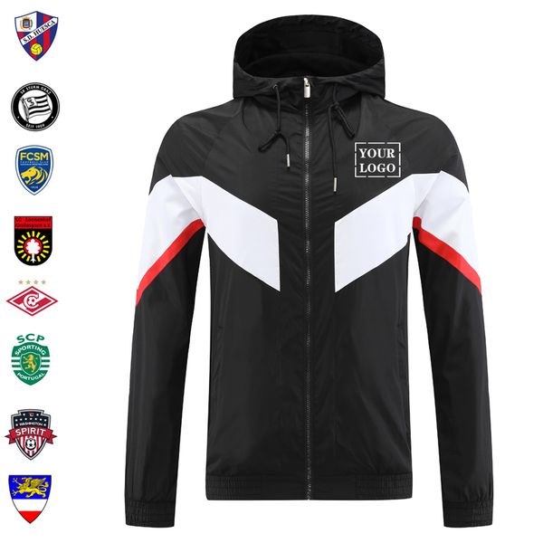 active men's jackets hooded windbreaker coats personal group custom printed sporting cp spartak moscow sochaux sk brann sd huesca rosto, Black;brown
active men's jackets hooded windbreaker coats personal group custom printed sporting cp spartak moscow sochaux sk brann sd huesca rosto, Black;brown