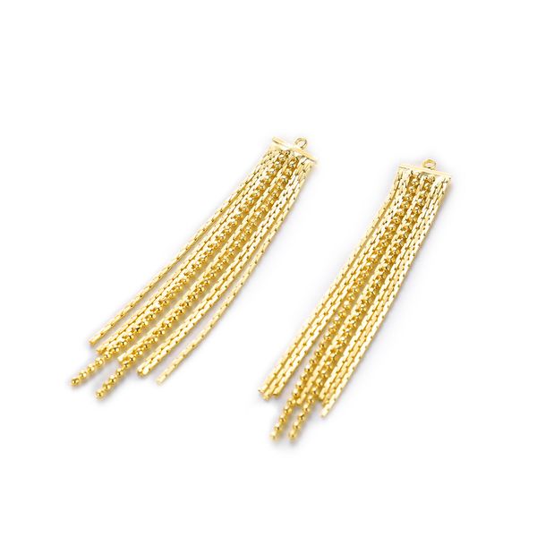 gold plated long tassel pendant metal chain tassel jewelry charms diy necklace earrings making jewelry making supplies wholesale, Bronze;silver
gold plated long tassel pendant metal chain tassel jewelry charms diy necklace earrings making jewelry making supplies wholesale, Bronze;silver