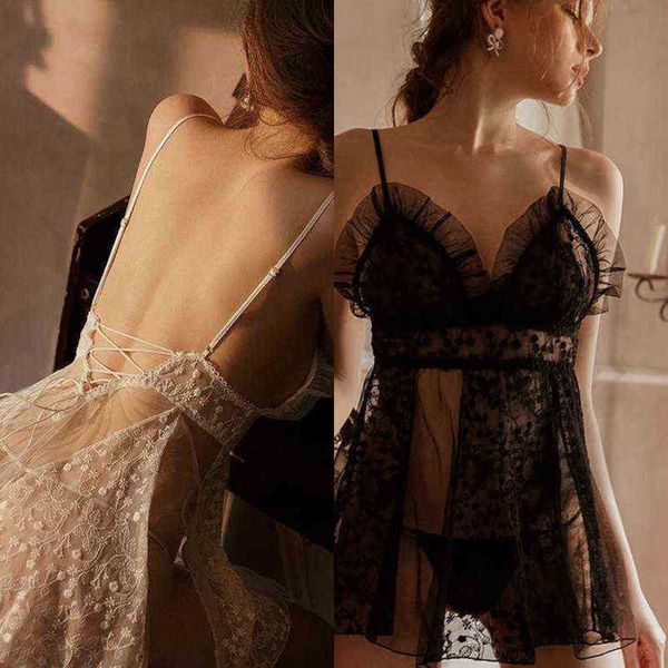 nxy underwear spring and summer new lace suspender nightdress small chest transparent mesh back private house sweet 220707, Red;black
nxy underwear spring and summer new lace suspender nightdress small chest transparent mesh back private house sweet 220707, Red;black