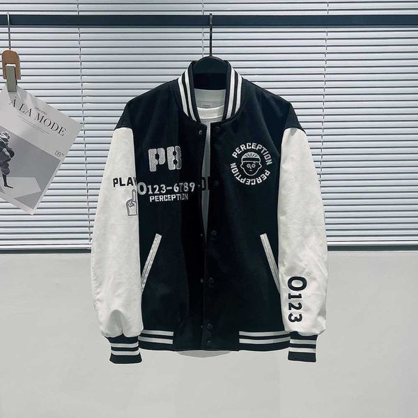 women's jackets autumn 2022 new men's loose baseball suit tide basketball towel embroidery color contrast jacket coatlmbr, Black;brown
women's jackets autumn 2022 new men's loose baseball suit tide basketball towel embroidery color contrast jacket coatlmbr, Black;brown