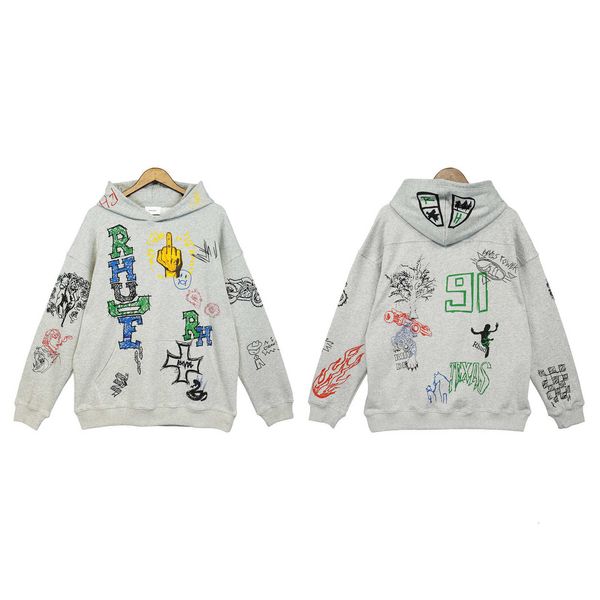 men's clothing autumn and winter 2022 new high street fashion rhude h painted graffiti print men women's hoodie, White;black
men's clothing autumn and winter 2022 new high street fashion rhude h painted graffiti print men women's hoodie, White;black