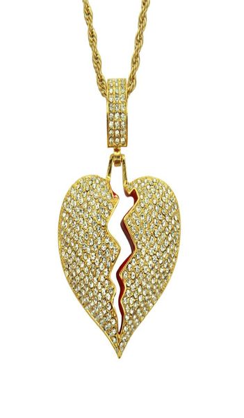 iced out pendant mens gold chain pendants men hip hop chains necklace for male heart broken designer jewelry9379418, Silver
iced out pendant mens gold chain pendants men hip hop chains necklace for male heart broken designer jewelry9379418, Silver
